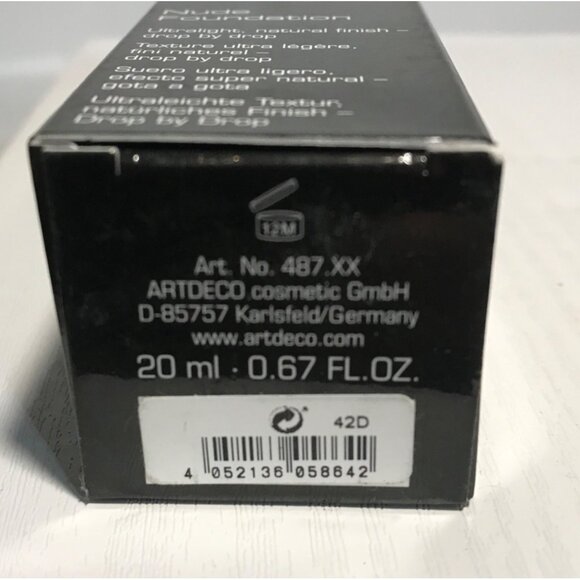 ARTDECO Nude Foundation Drops Neutral  # 85 Beige 20ml - Picture 6 of 6